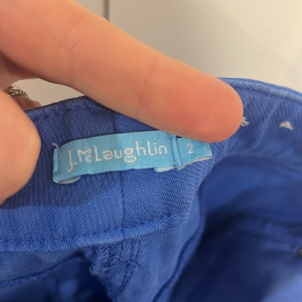 J. McLaughlin Lexi 5 Pocket‎ Jeans Womens Blue Slim Fit Size 2 - Picture 5 of 8